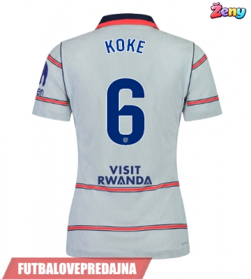 Lacne Ženy Futbalové dres Atletico Madrid Koke #6 2026-27 Krátky Rukáv - Tretina